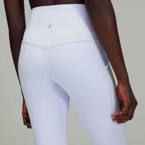 Align high-rise leggings with pockets 25”
